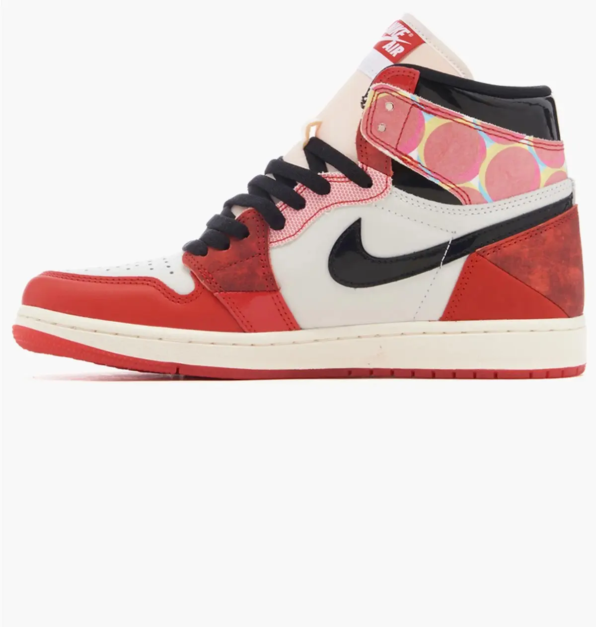 Кроссовки мужские Jordan 1 High Og Sp Spider-Man: Across The Spider-Verse White/Red