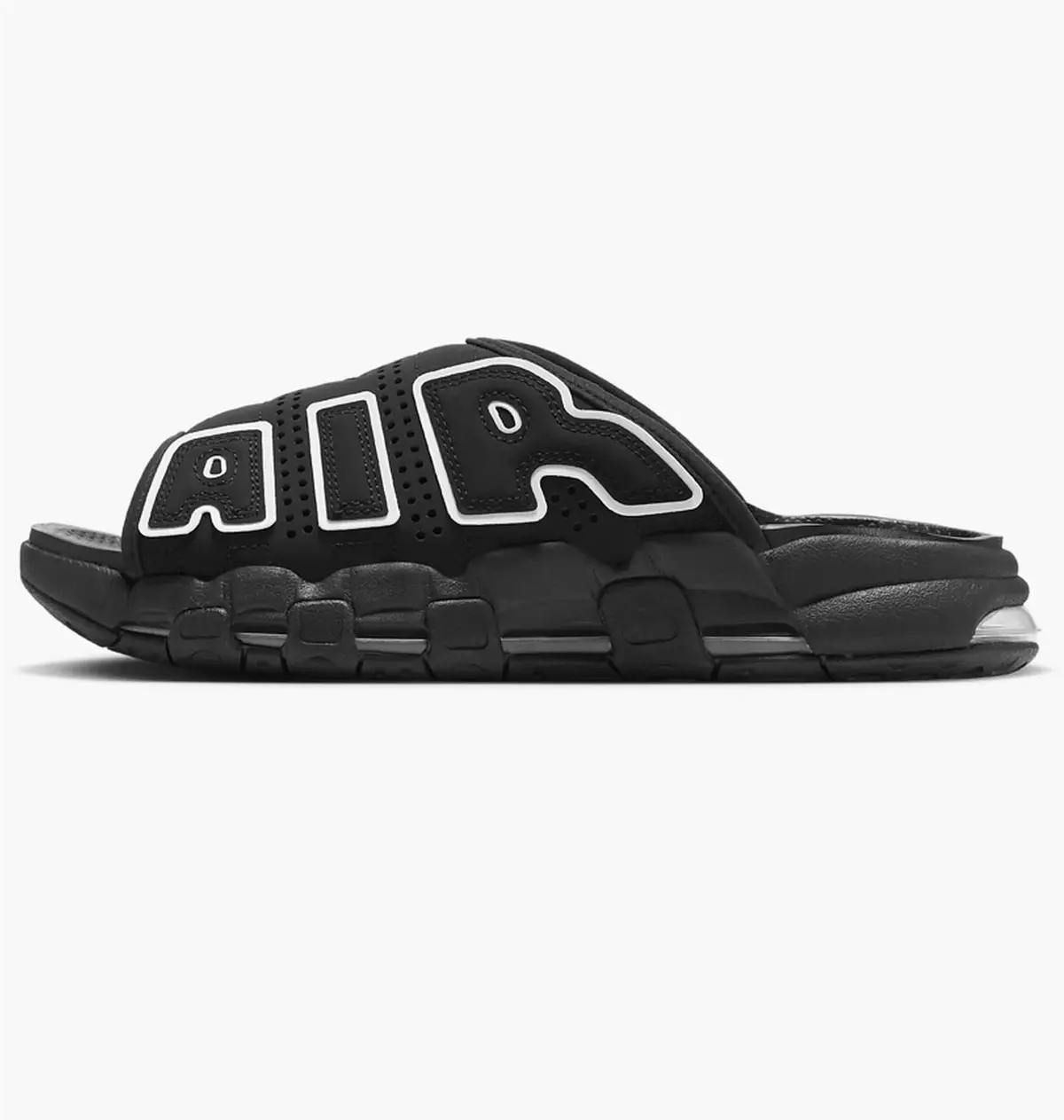 Тапочки чоловічі Nike Air More Uptempo Black