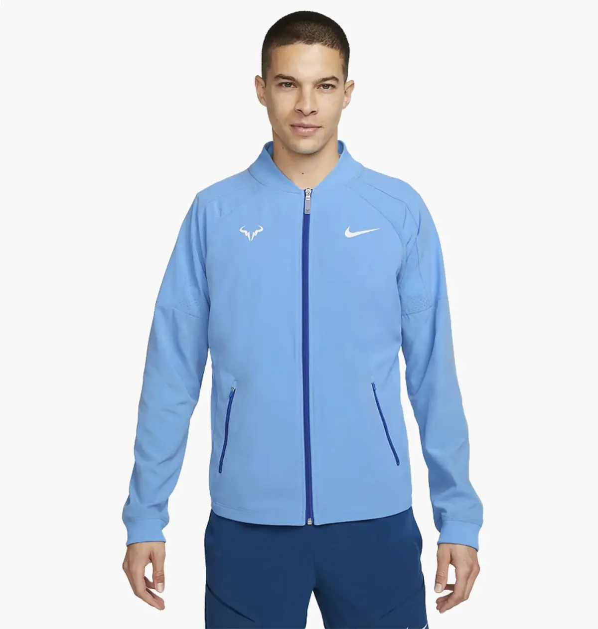 Кофта чоловіча Nike Dri-Fit Rafa Tennis Jacket Light Blue