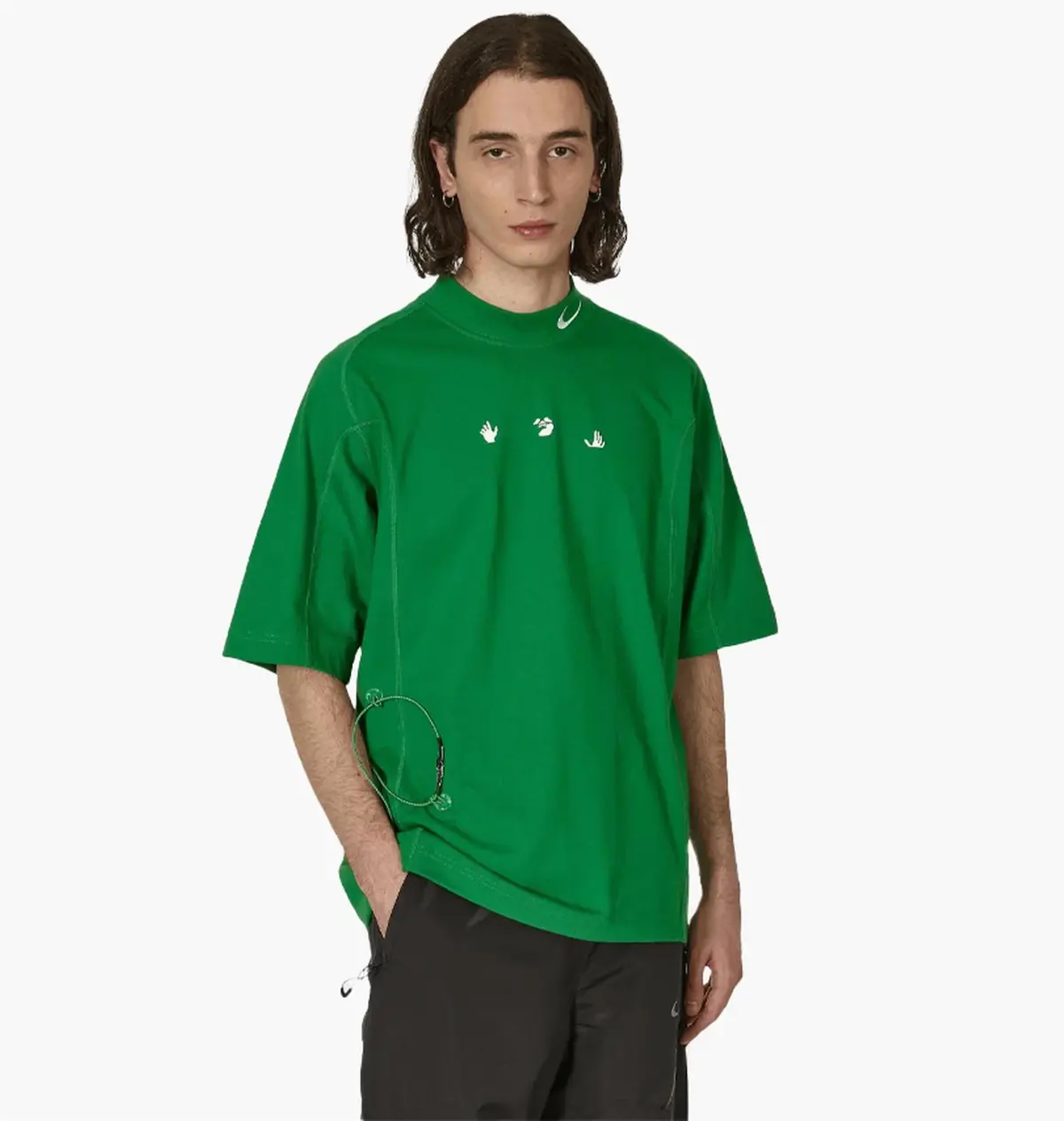 Футболка чоловіча Nike X Off-White Short Sleeve Top Green