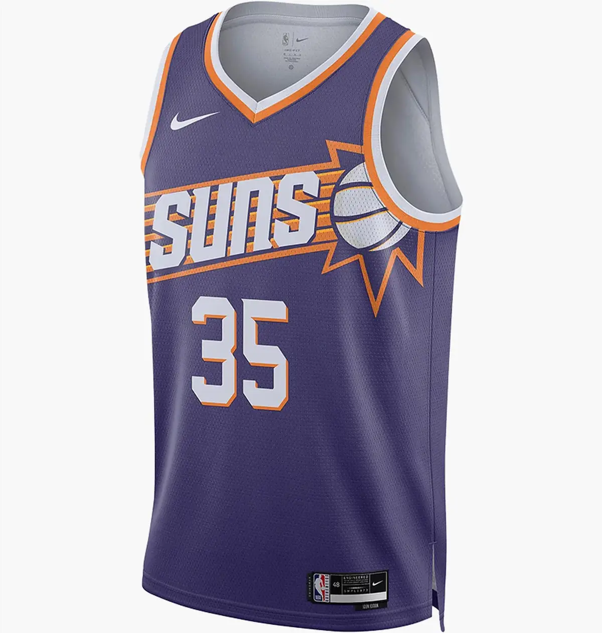 Майка чоловіча Nike Dri-Fit Nba Swingman Phoenix Suns Icon Edition 2023/24 Violet