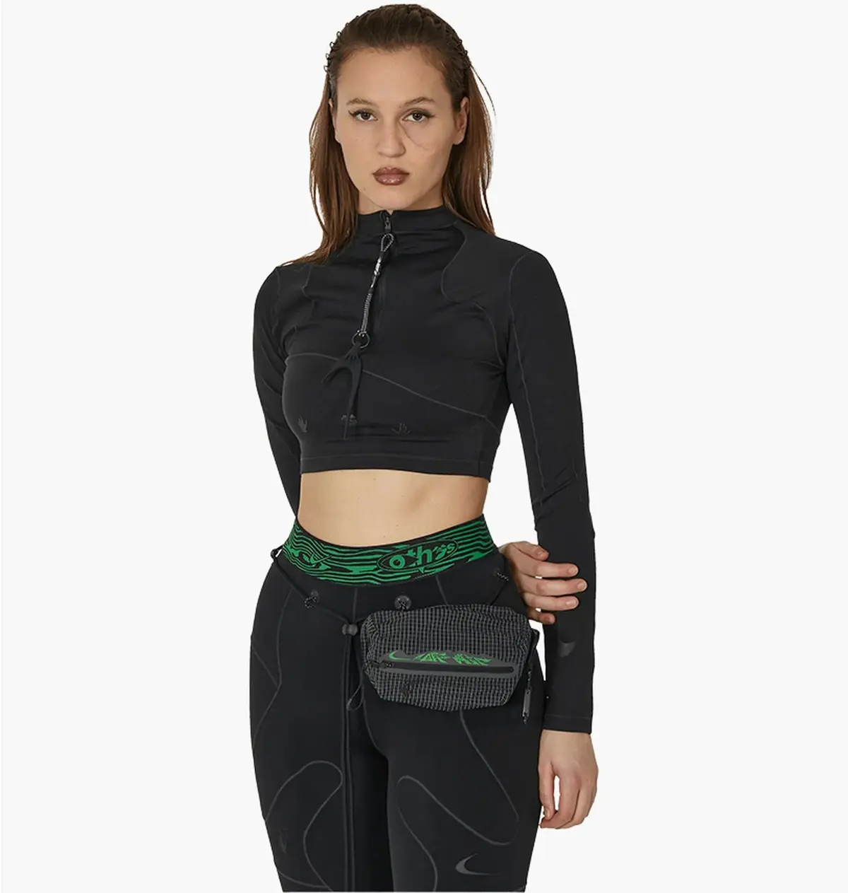 Спортивный топ женской Nike Off-White Longsleeve Top