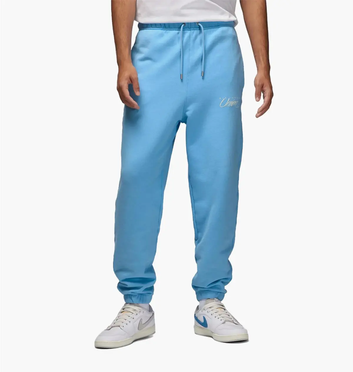 Брюки мужские Jordan Fleece Joggers X Union La Light Blue