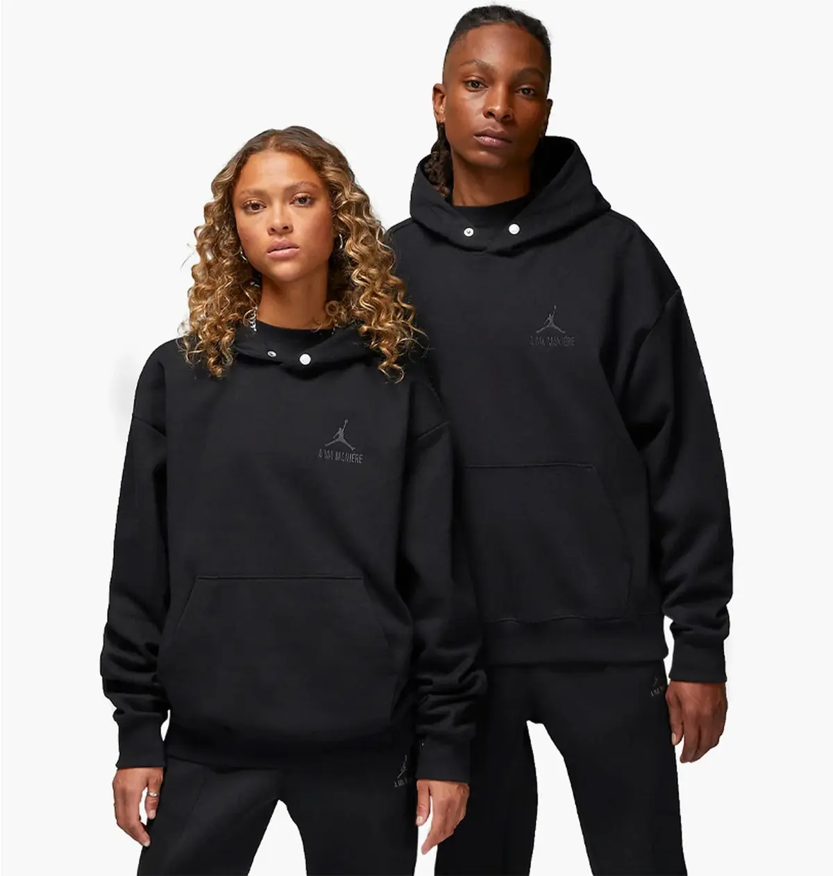 Кофта мужская Jordan X A Ma Maniere Jacquard Hoodie Black