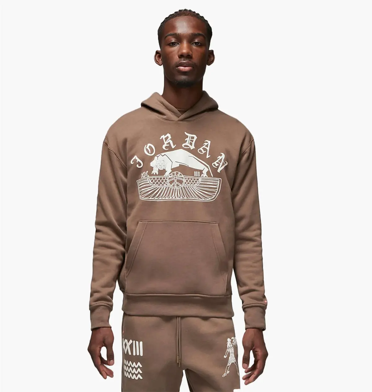 Кофта мужская Jordan Artist Series By Umar Rashid Brown Dv7571-274