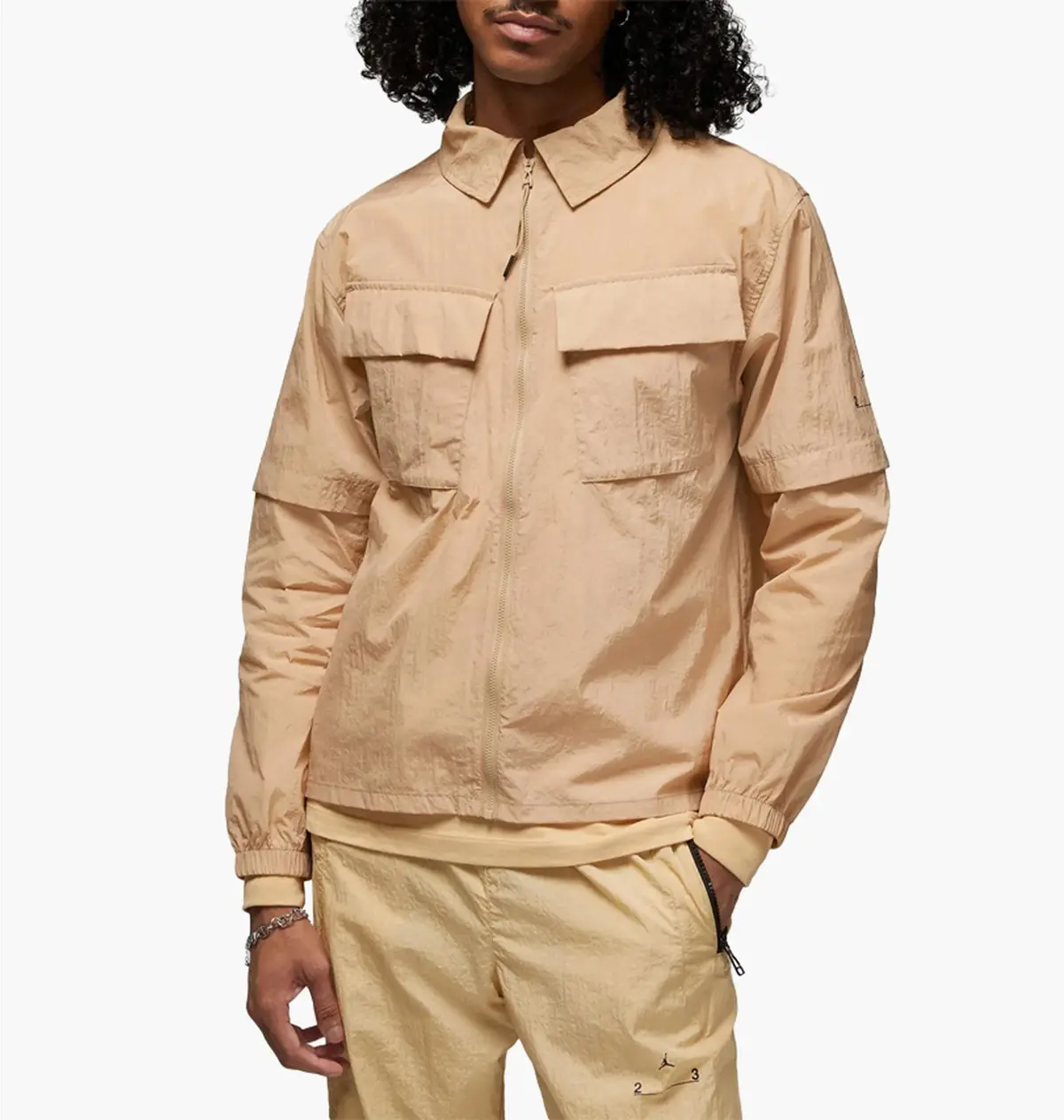 Куртка чоловіча Jordan 23 Engineered Utility Shirt Beige