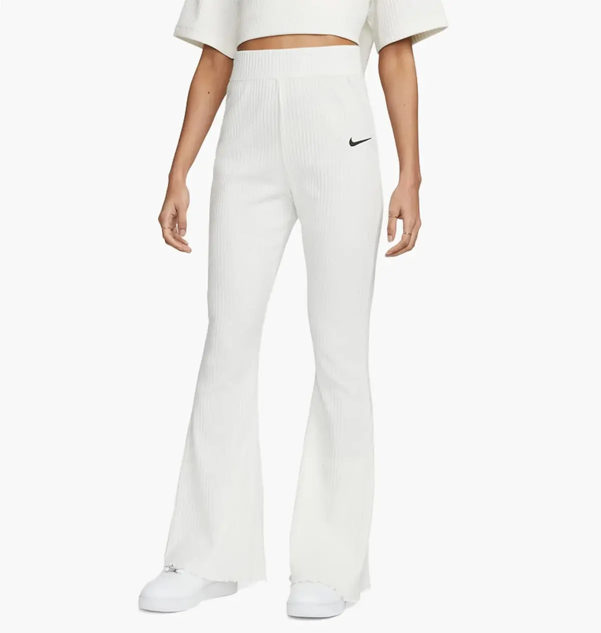 Брюки женские Nike Sportswear High-Waisted Ribbed Jersey Pants
