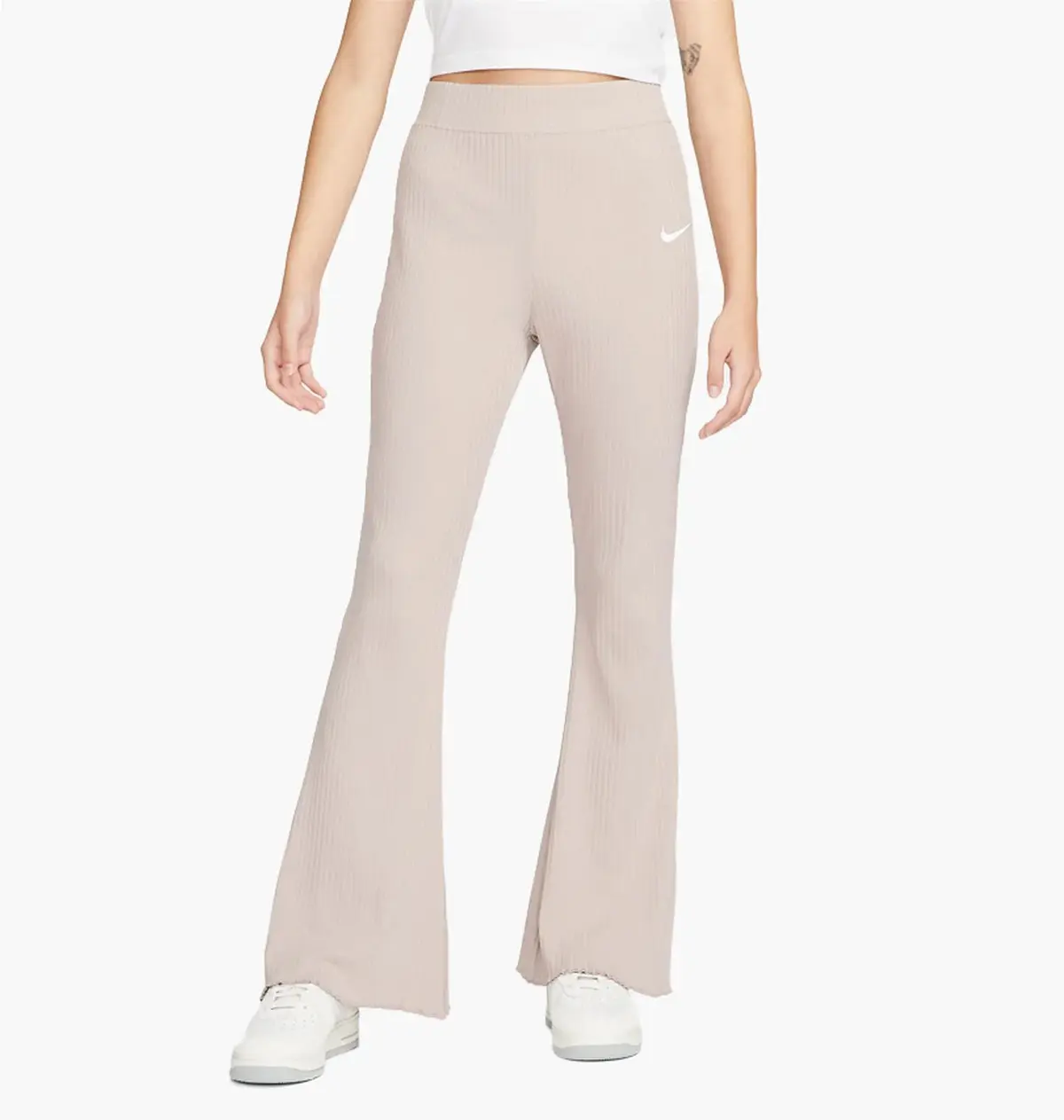 Брюки женские Nike Sportswear Women's High-Waisted Ribbed Jersey Pants