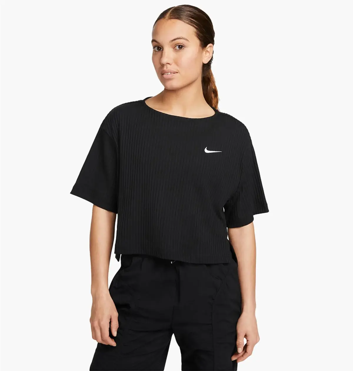 Футболка жіноча Nike Nsw Rib Jrsy Ss Top