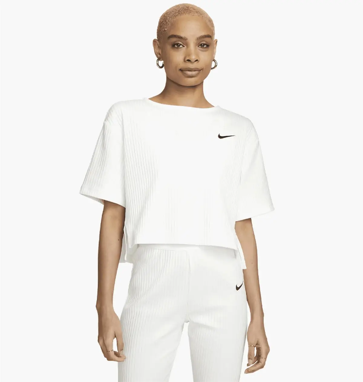 Футболка жіноча Nike Nsw Rib Jrsy Ss Top