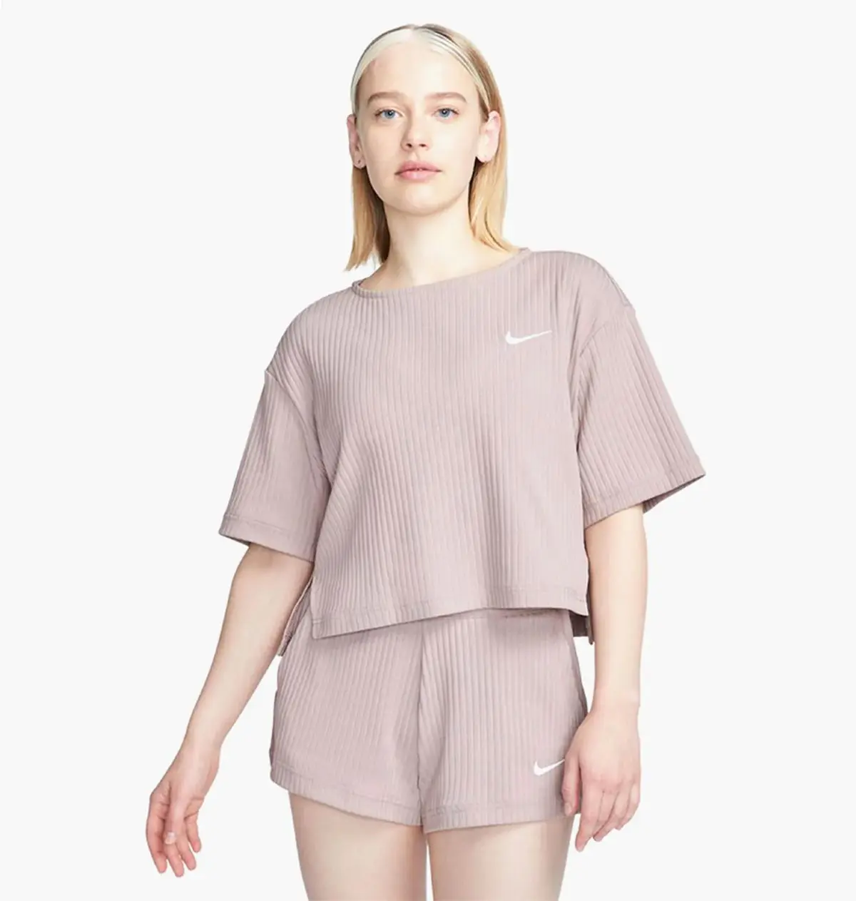 Футболка жіноча Nike W Nsw Rib Jrsy Ss Top
