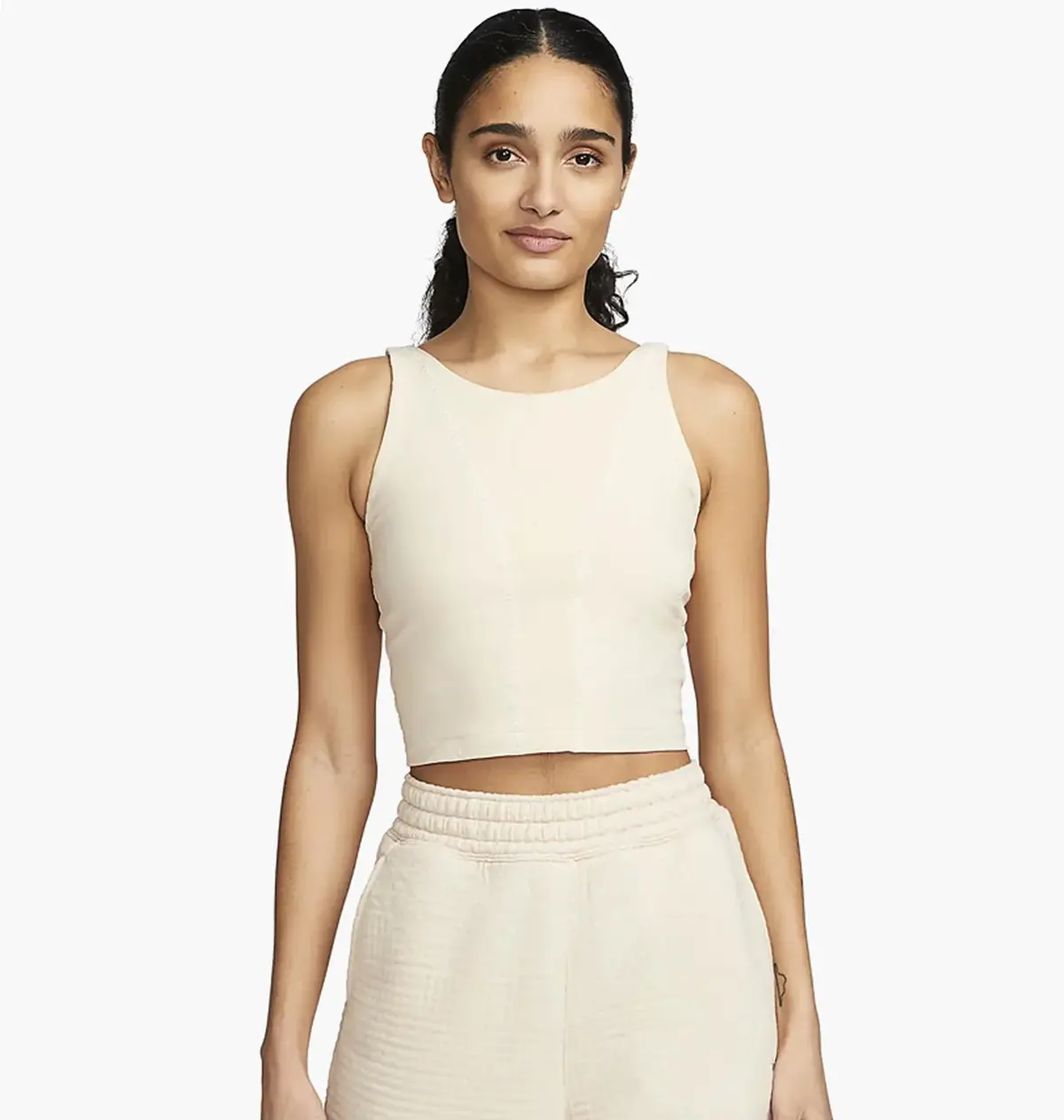 Майка женская Nike W Ny Df Luxe Crop Tank Nv
