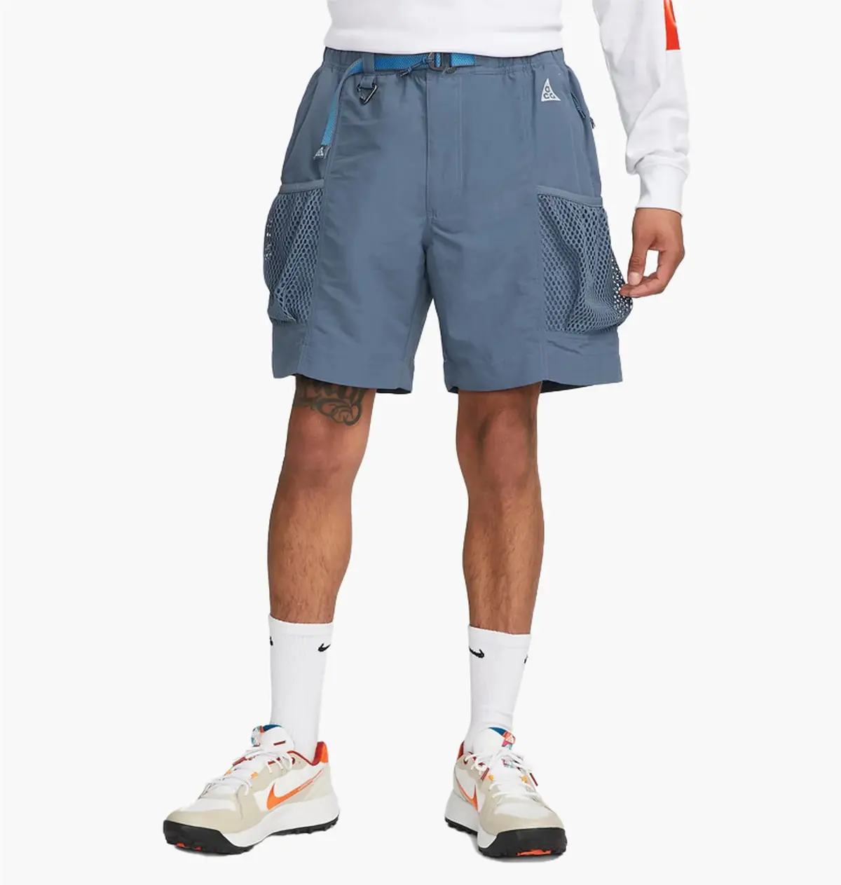 Шорти чоловічі Nike Acg Snowgrass Cargo Shorts Blue