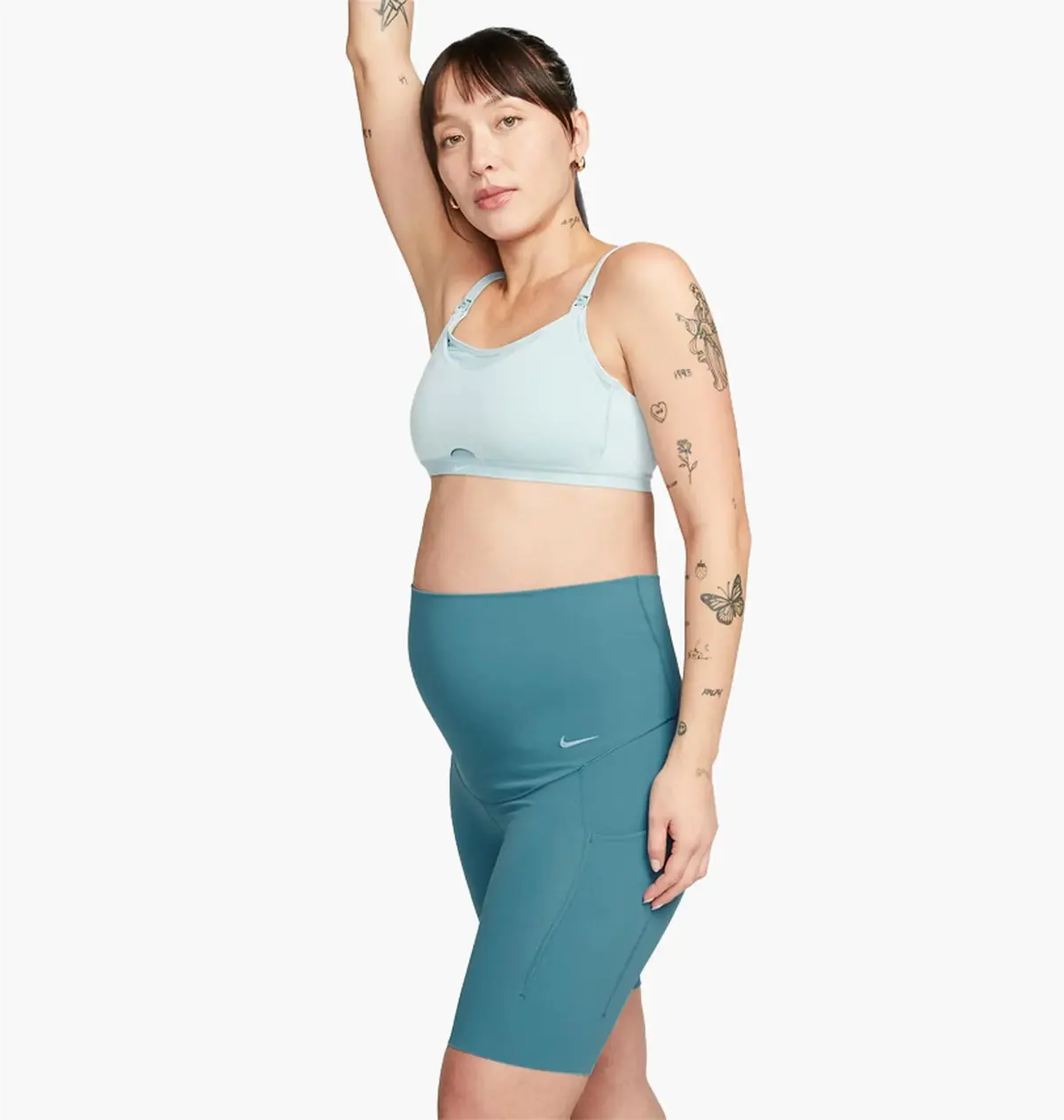 Шорты женские Nike Zenvy 21 Cm Turquoise