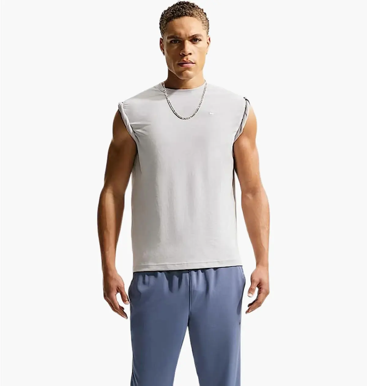 Футболка чоловіча Nike Primary Dri-Fit Short-Sleeve Versatile Grey