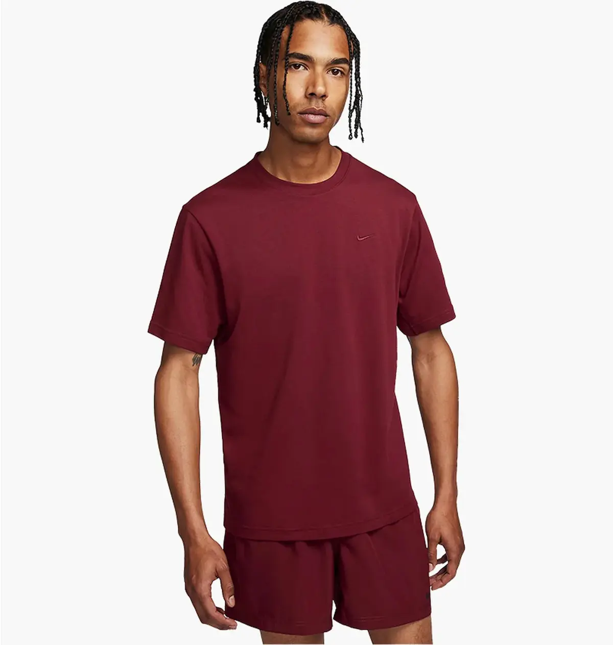 Футболка чоловіча Nike Dri-Fit Primary Bordo