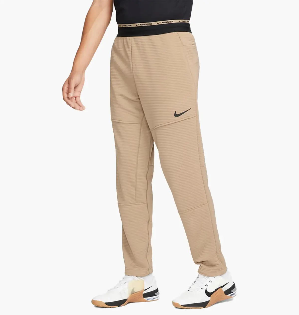 Брюки чоловічі Nike Dri-Fit Fleece Fitness Pants Beige