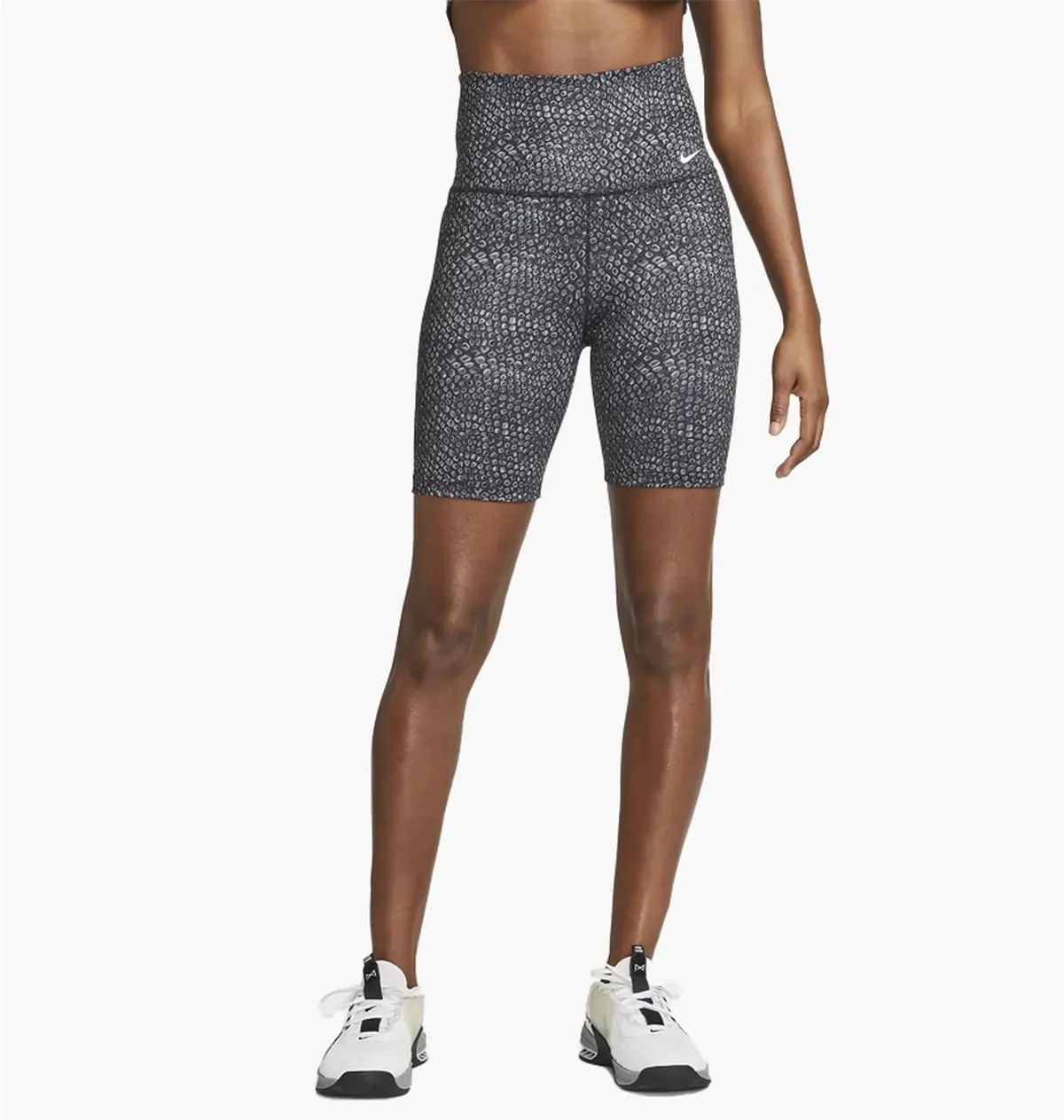 Шорты женские Nike One 18 Cm Grey