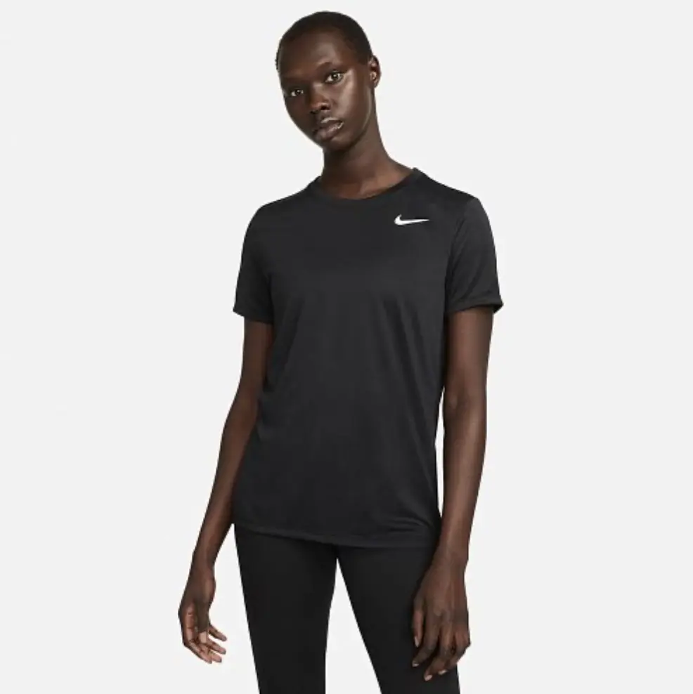 Футболка жіноча Nike W Dri-Fit Tee Rlgd Lbr
