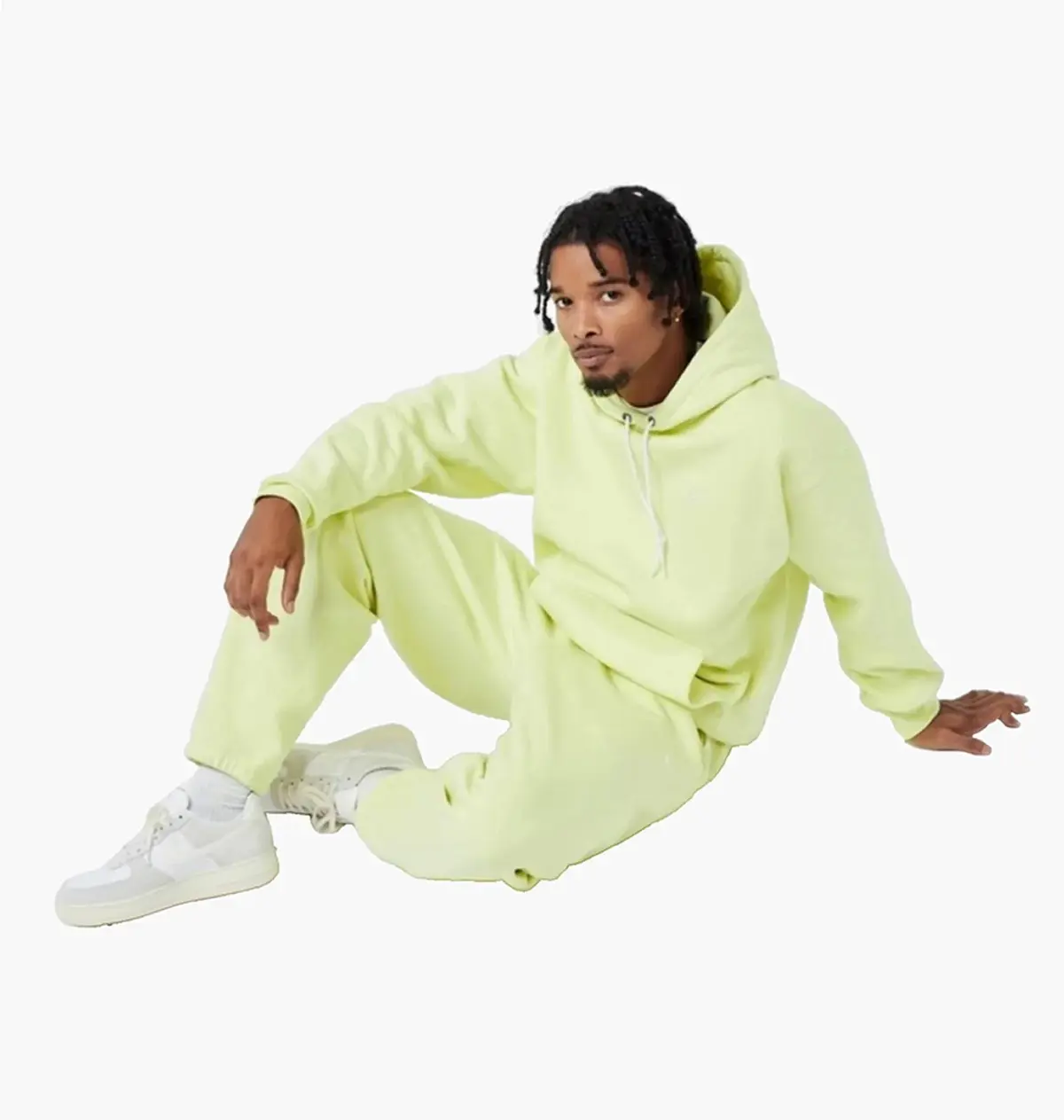 Спортивный костюм мужской Nike Sportswear Repeat Fleece желтый DX1355-331_DX1364-331