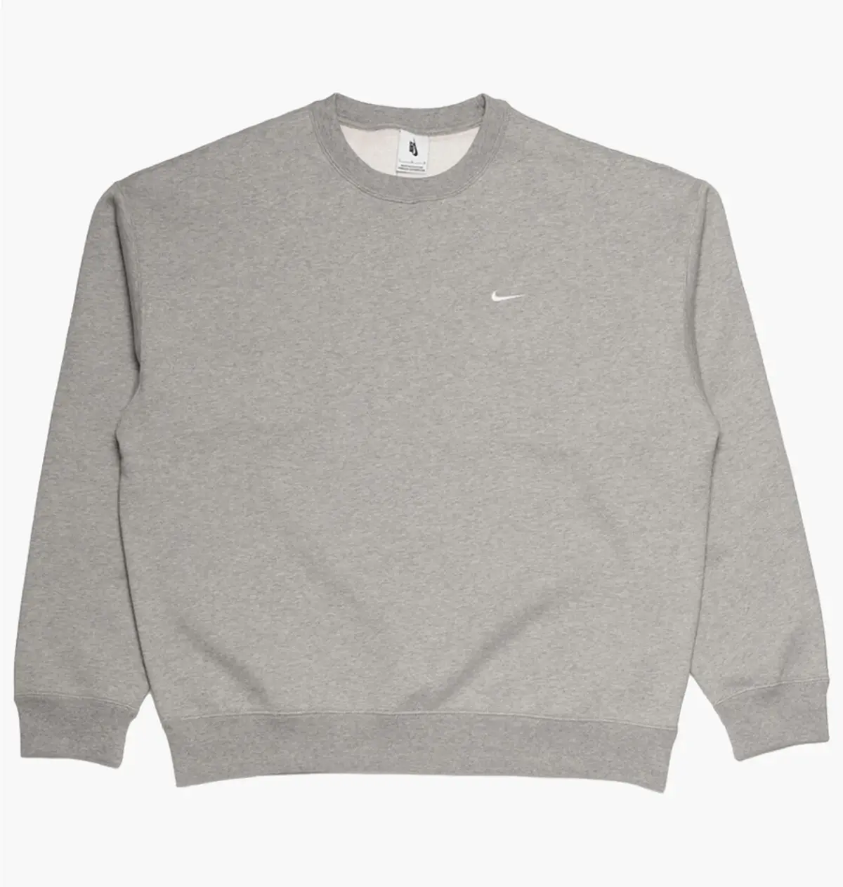 Кофта чоловіча Nike Nrg Solo Swoosh Crewneck Dark Grey Heather
