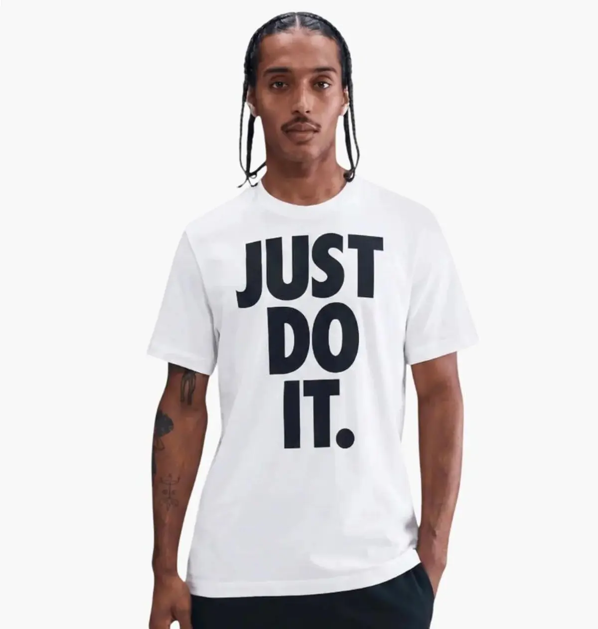 Футболка чоловіча Nike Just Do It White