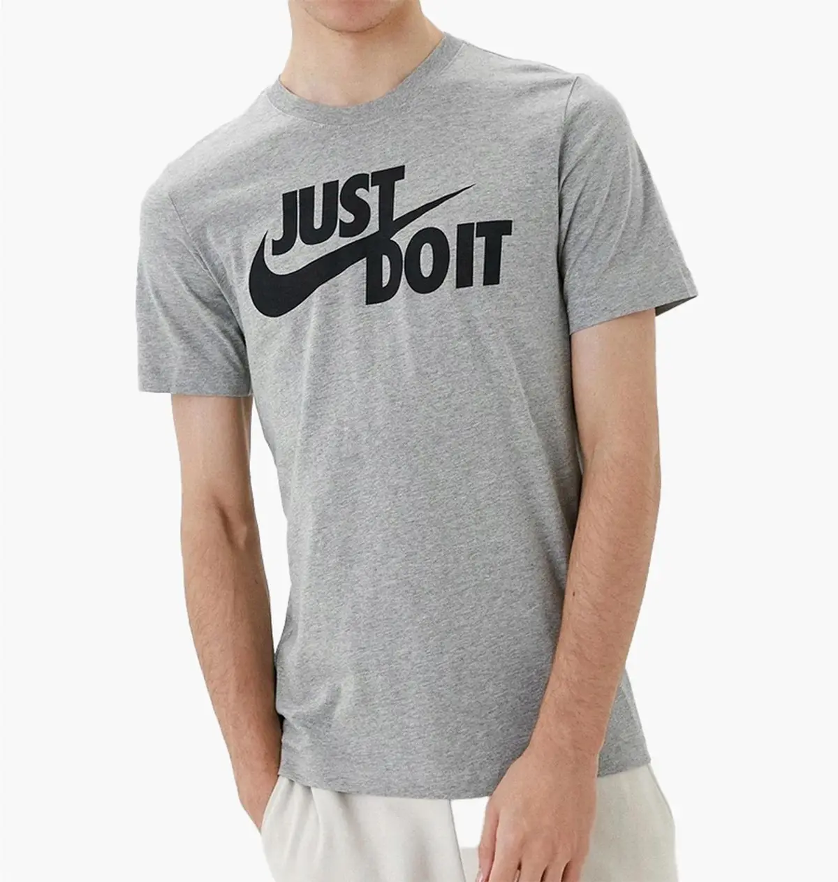 Футболка чоловіча Nike M Tee Grey