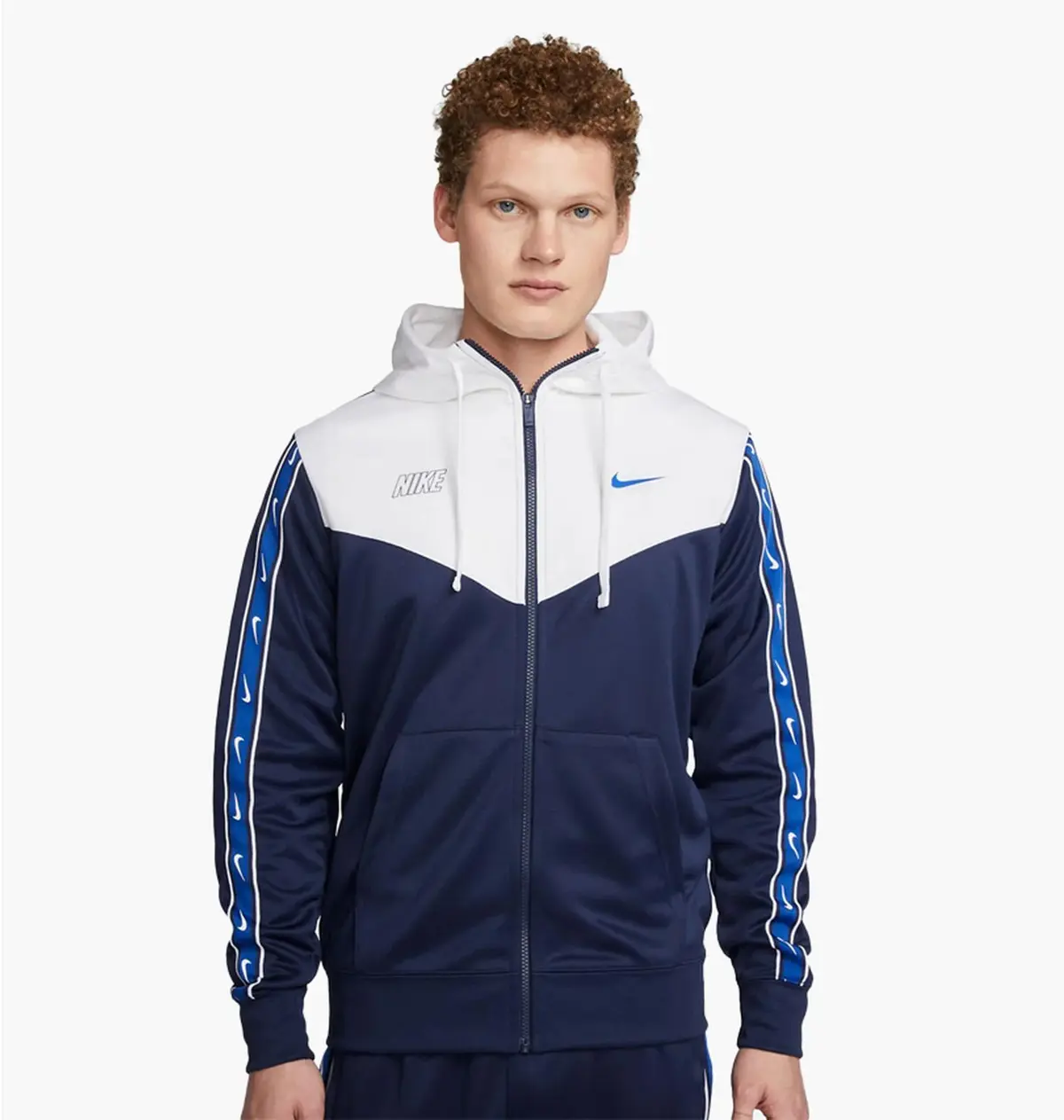 Кофта чоловіча Nike Sportswear Repeat Full-Zip Hoodie