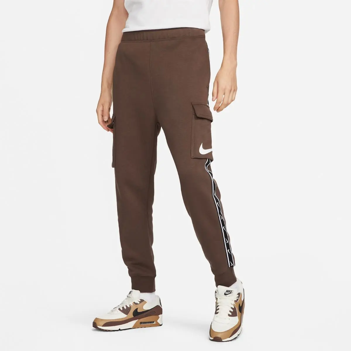 Брюки женские Nike M Nsw Repeat Sw Fleece Cargo Pant