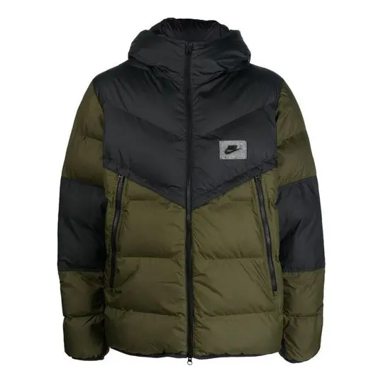 Куртка мужская Nike Logo Zipper Hooded Long Sleeves