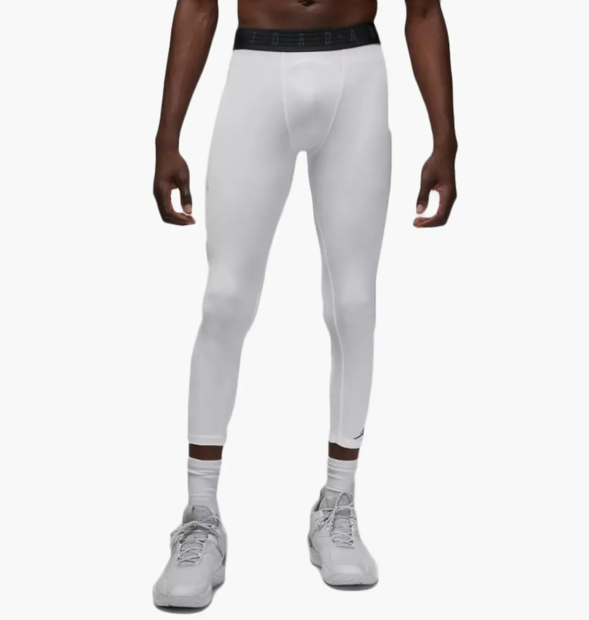 Термобілизна чоловіча Jordan Sport Dri-Fit S 3/4 Tights White Dx3139-100