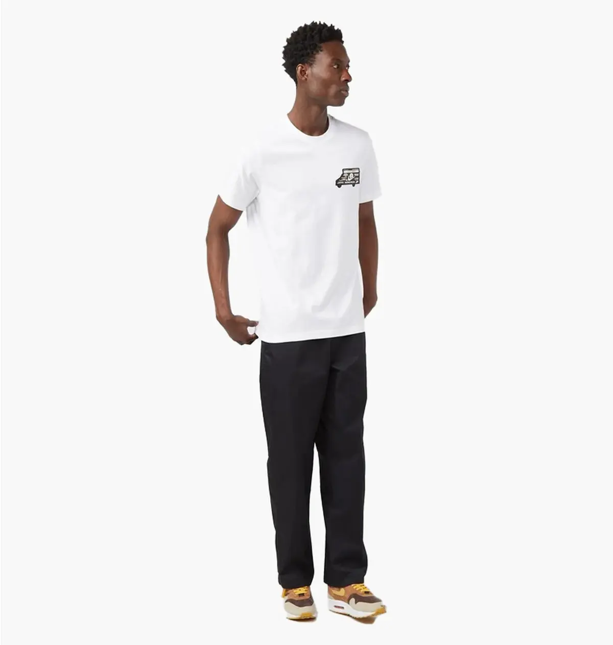 Брюки мужские Nike Lub Woven Straight Leg Pants Black Dx3336-010