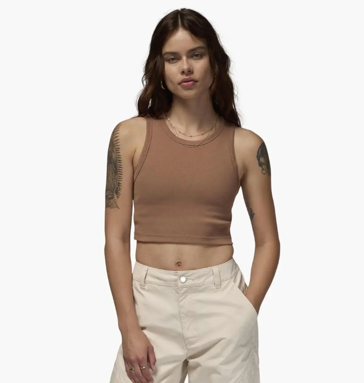 Майка женская Jordan Essentials Brown