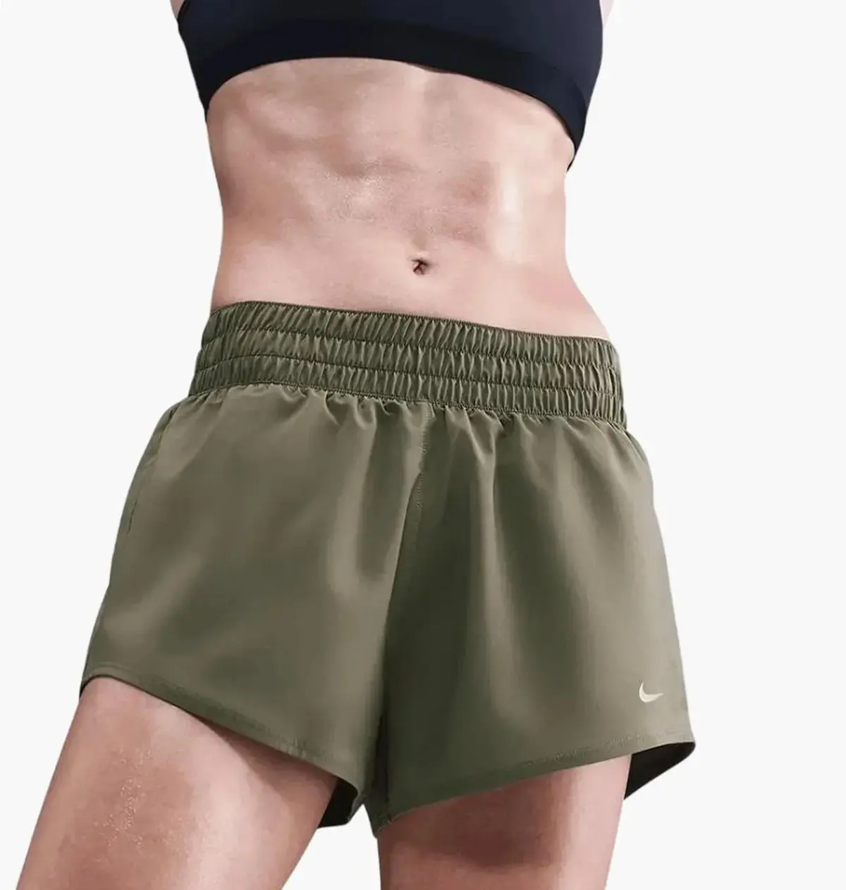 Шорти жіночі Nike Dri-Fit One Olive