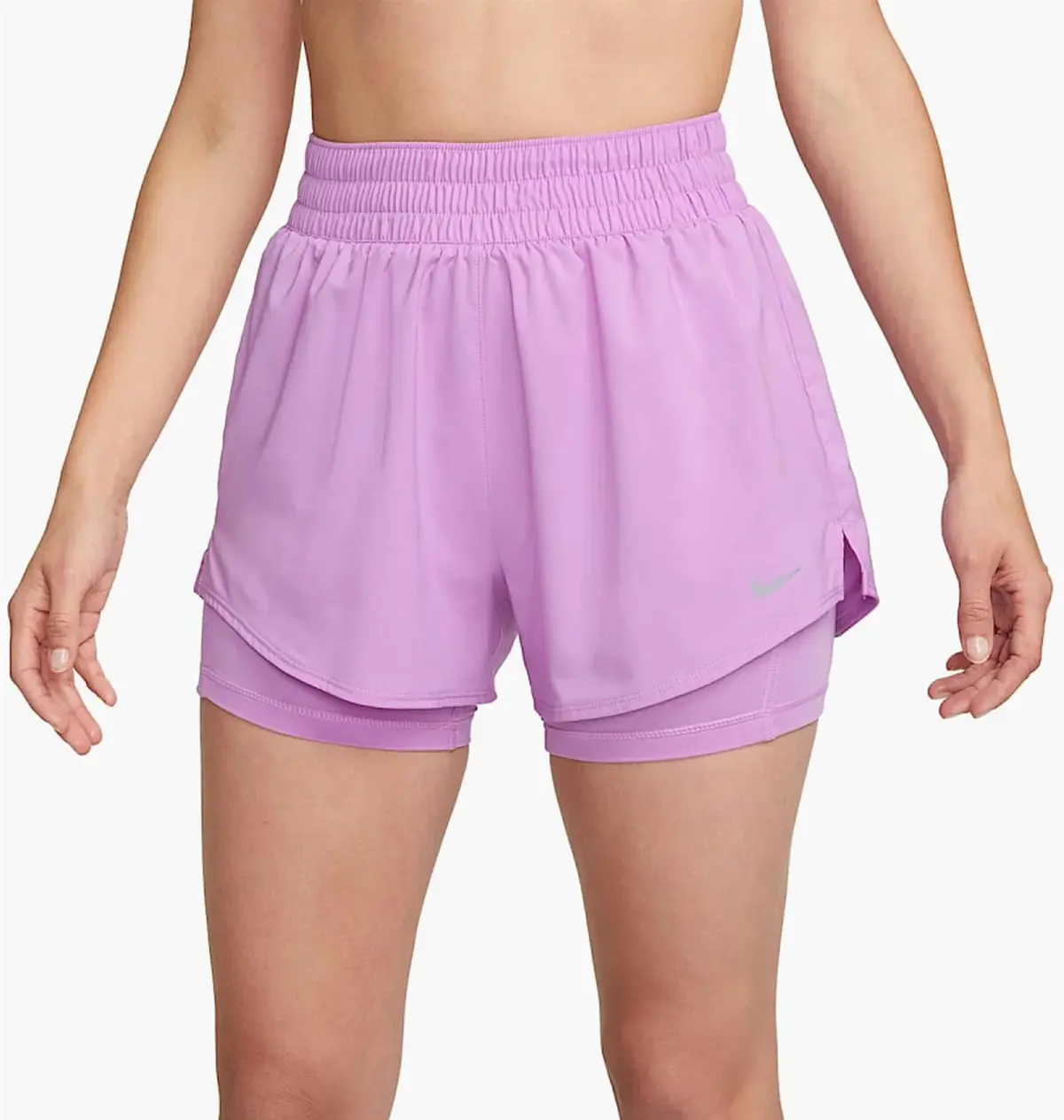 Шорти жіночі Nike One Dri-Fit High-Rise 3In 2In1 Short Violet