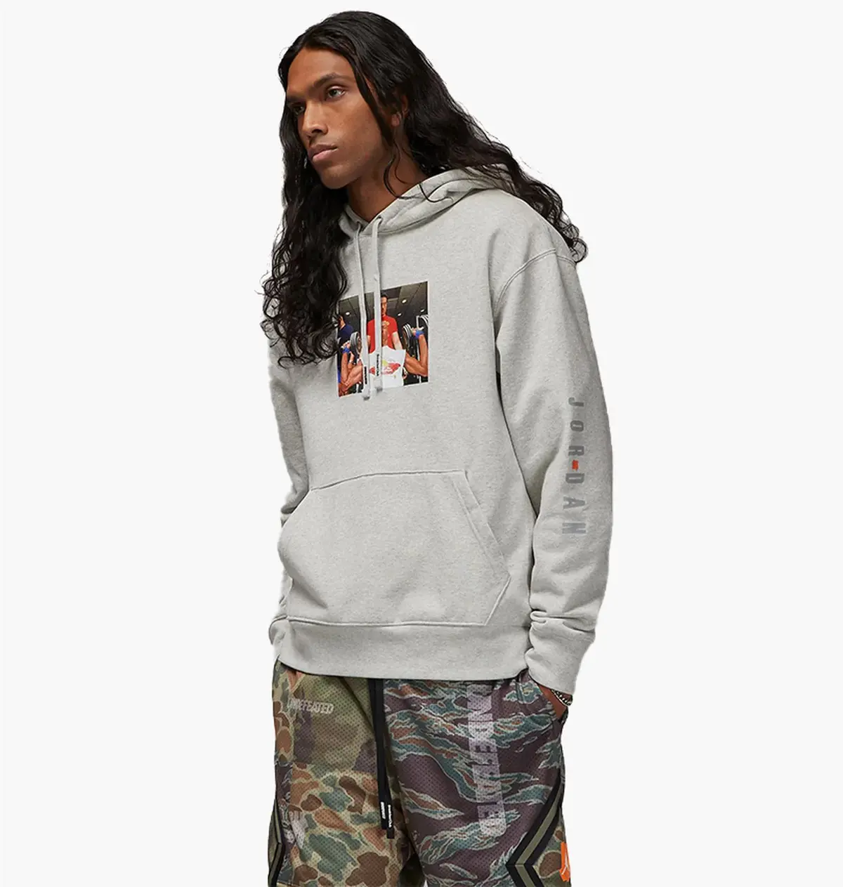 Кофта мужская Jordan X Undefeated Grey Dx6317-050