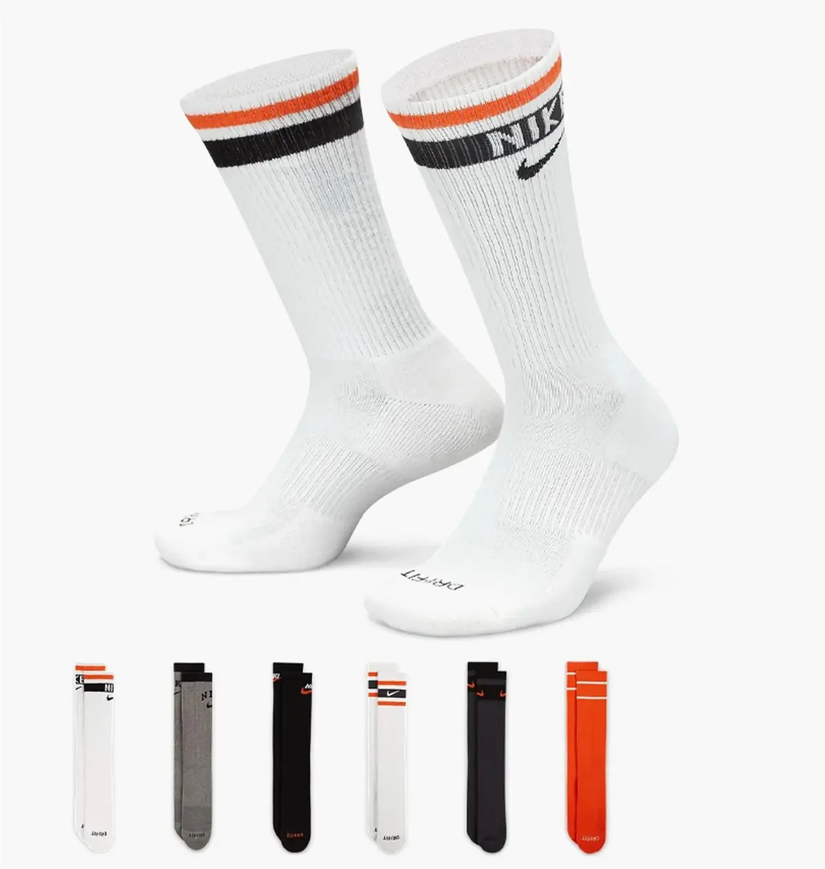 Носки Nike U Nk Ed Pls Csh Crw 6P 144 Rto