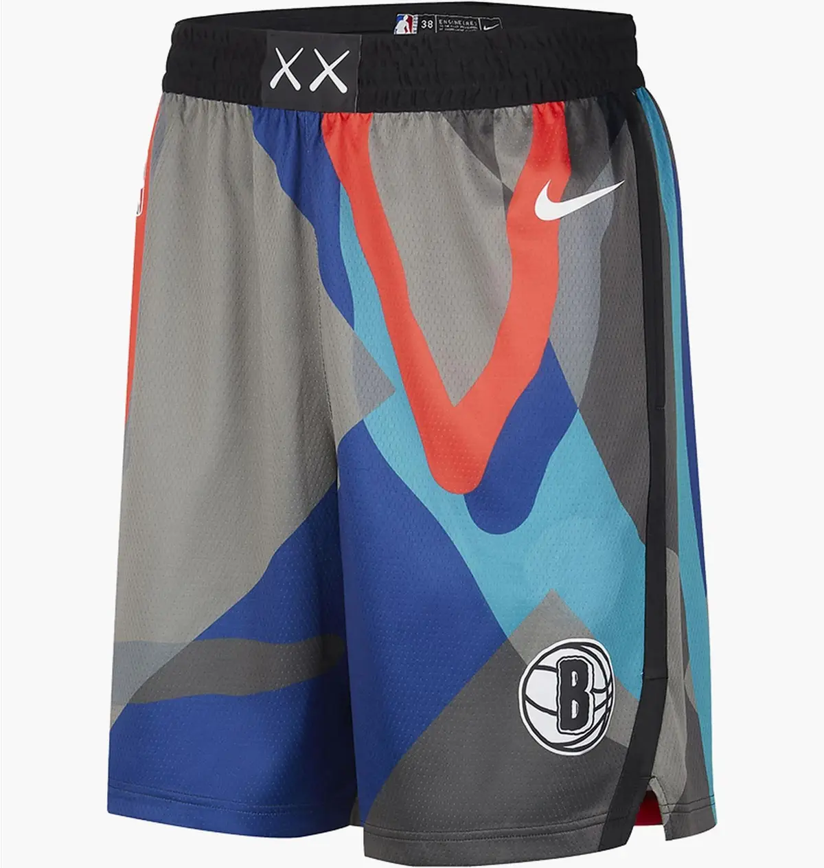 Шорти чоловічі Nike Dri-Fit Nba Swingman Brooklyn Nets City Edition 2023/24 Grey