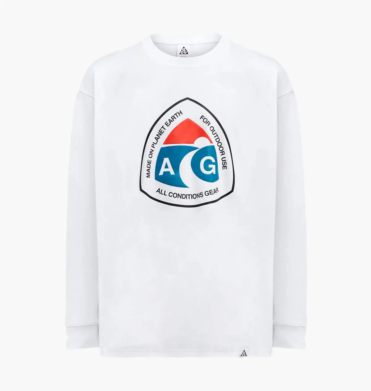 Кофта чоловіча Nike Nrg Acg Long Sleeve Outdoor T-Shirt White