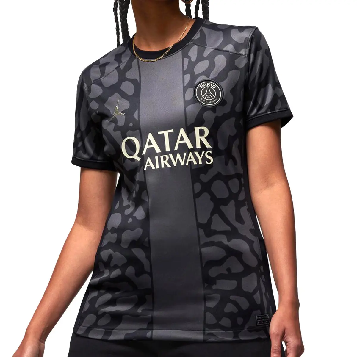 Футболка жіноча Nike Psg Mujer 2023 2024 Mbappe Dri-Fit Stadium