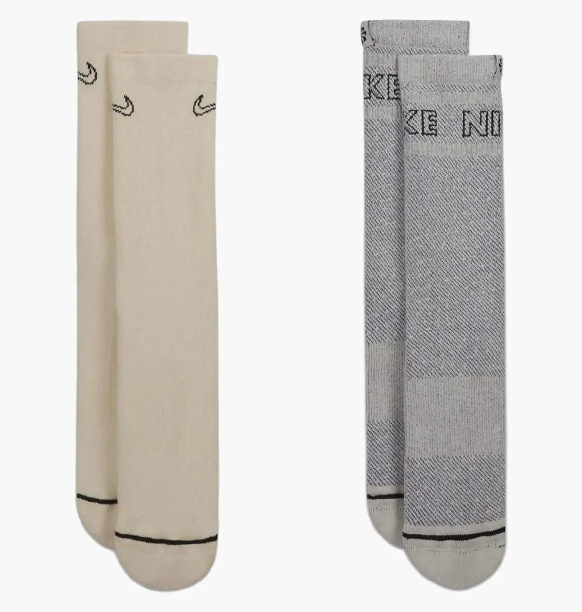 Шкарпетки Nike Everyday Plus Cushioned Crew (2 ) Grey/Beige