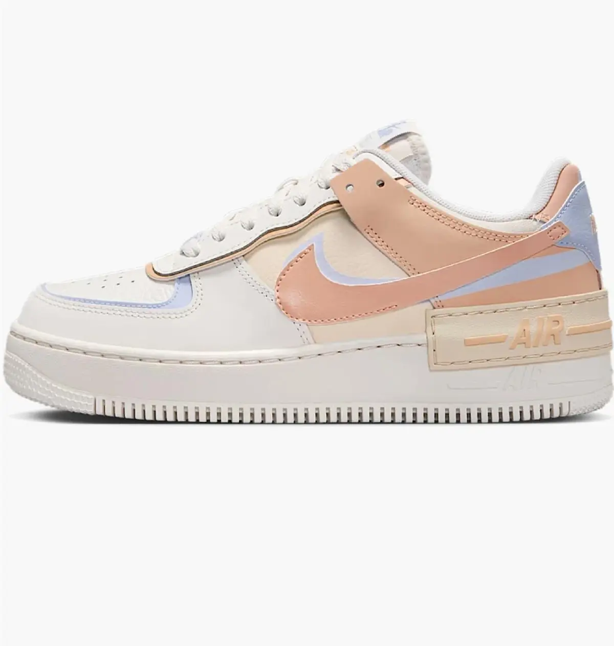 Кроссовки женские Nike Air Force 1 Shadow White/Peach