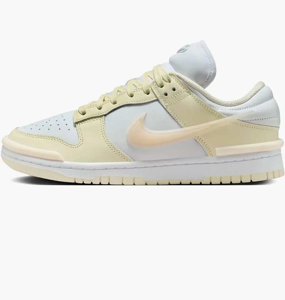 Кроссовки женские Nike Dunk Low Twist Beige/Yellow