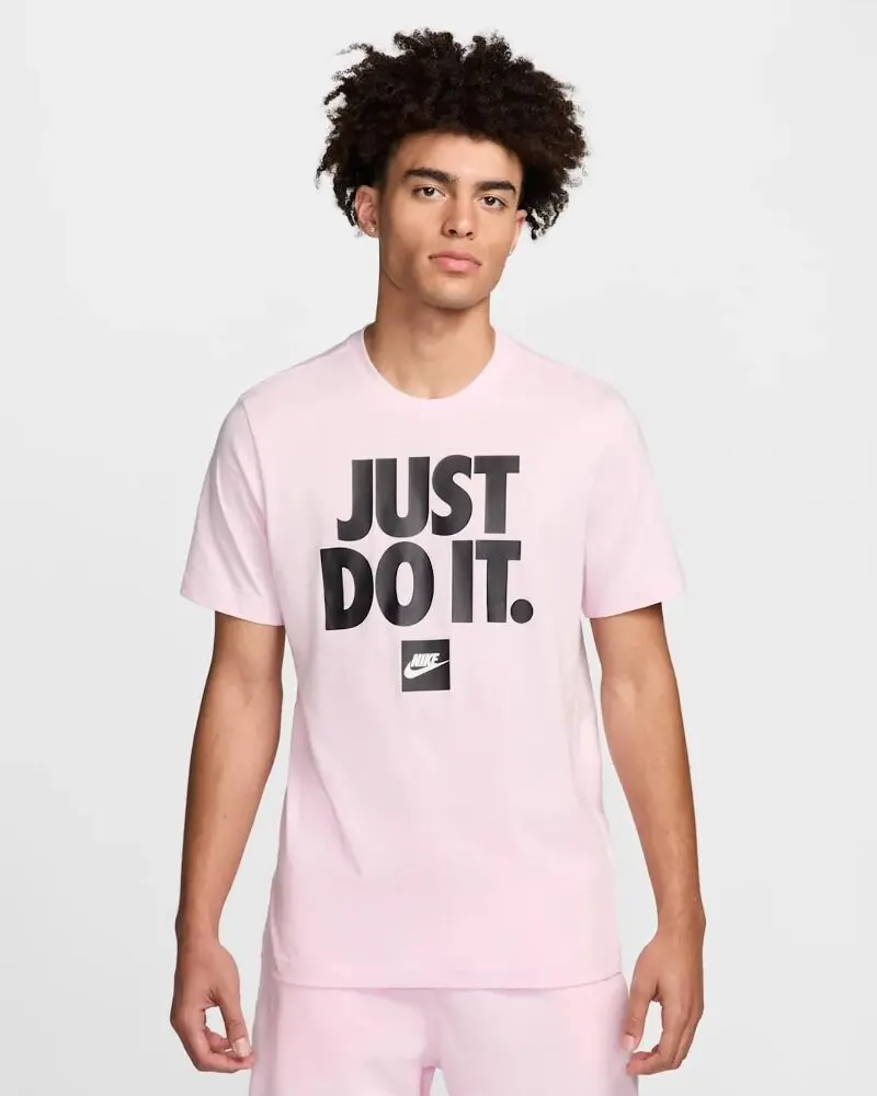 Футболка чоловіча Nike Just Do It Verbiage червона DZ2989-663