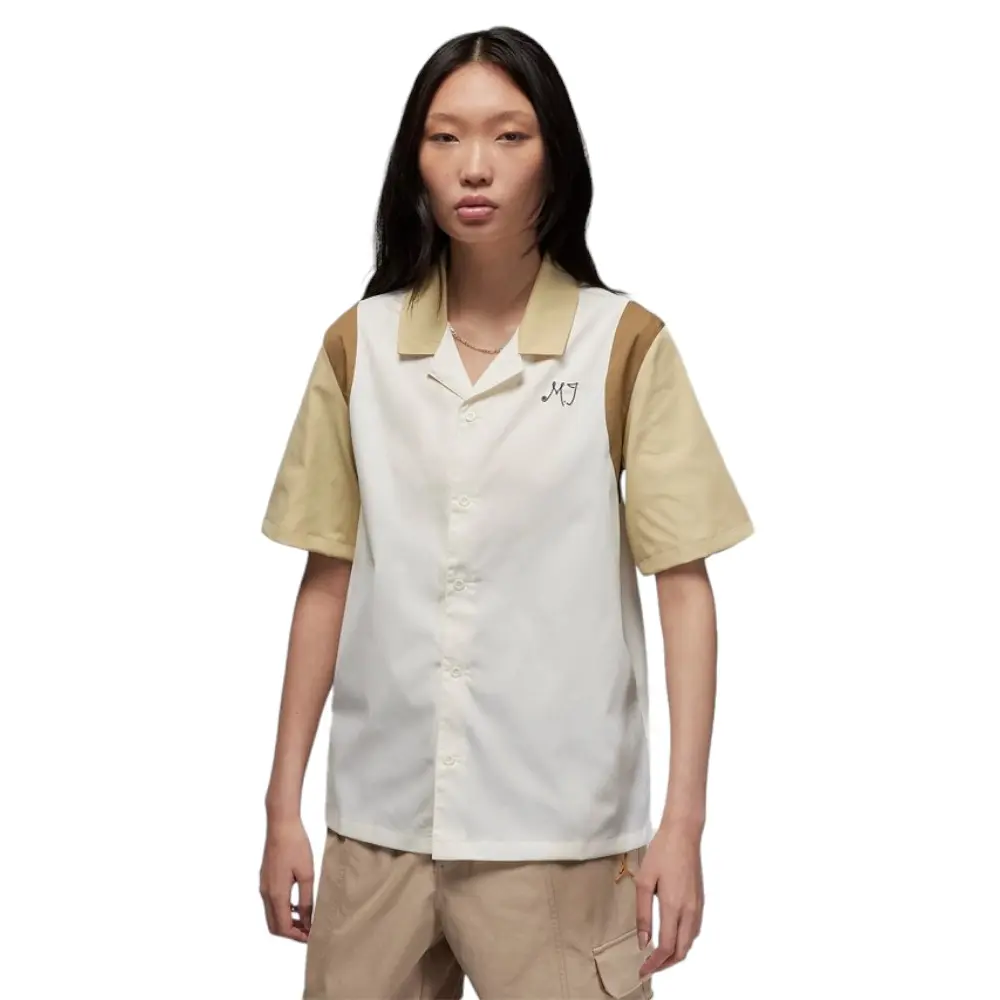 Футболка жіноча Jordan Button-Up Shirt Beige