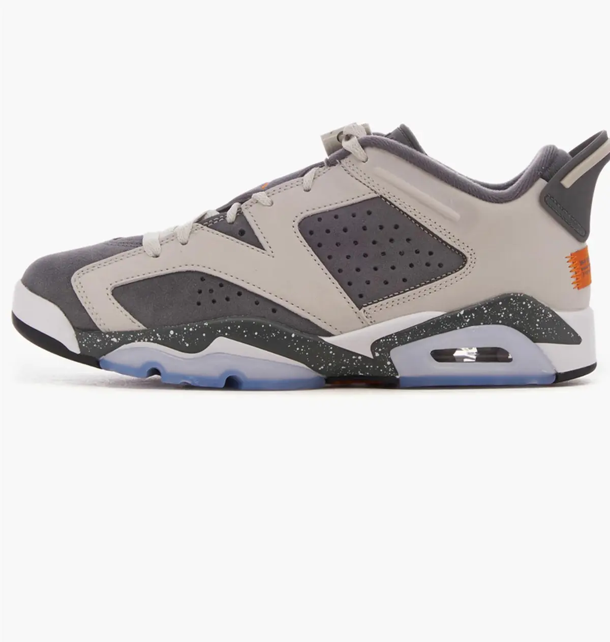 Кроссовки мужские Jordan X Psg 6 Retro Low Light Bone Grey/Violet