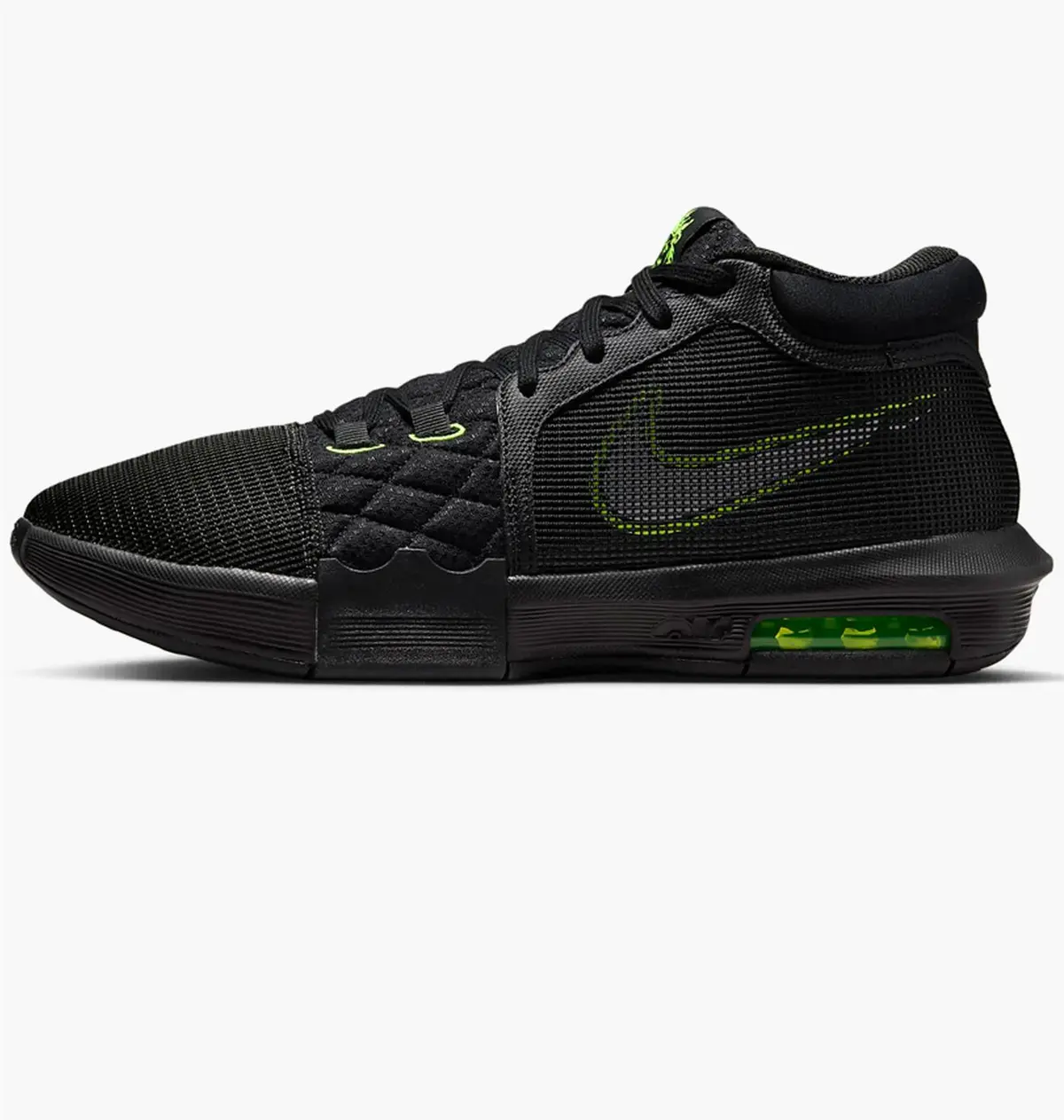 Кроссовки унисекс Nike Lebron Witness 8 Basketball Shoes Black