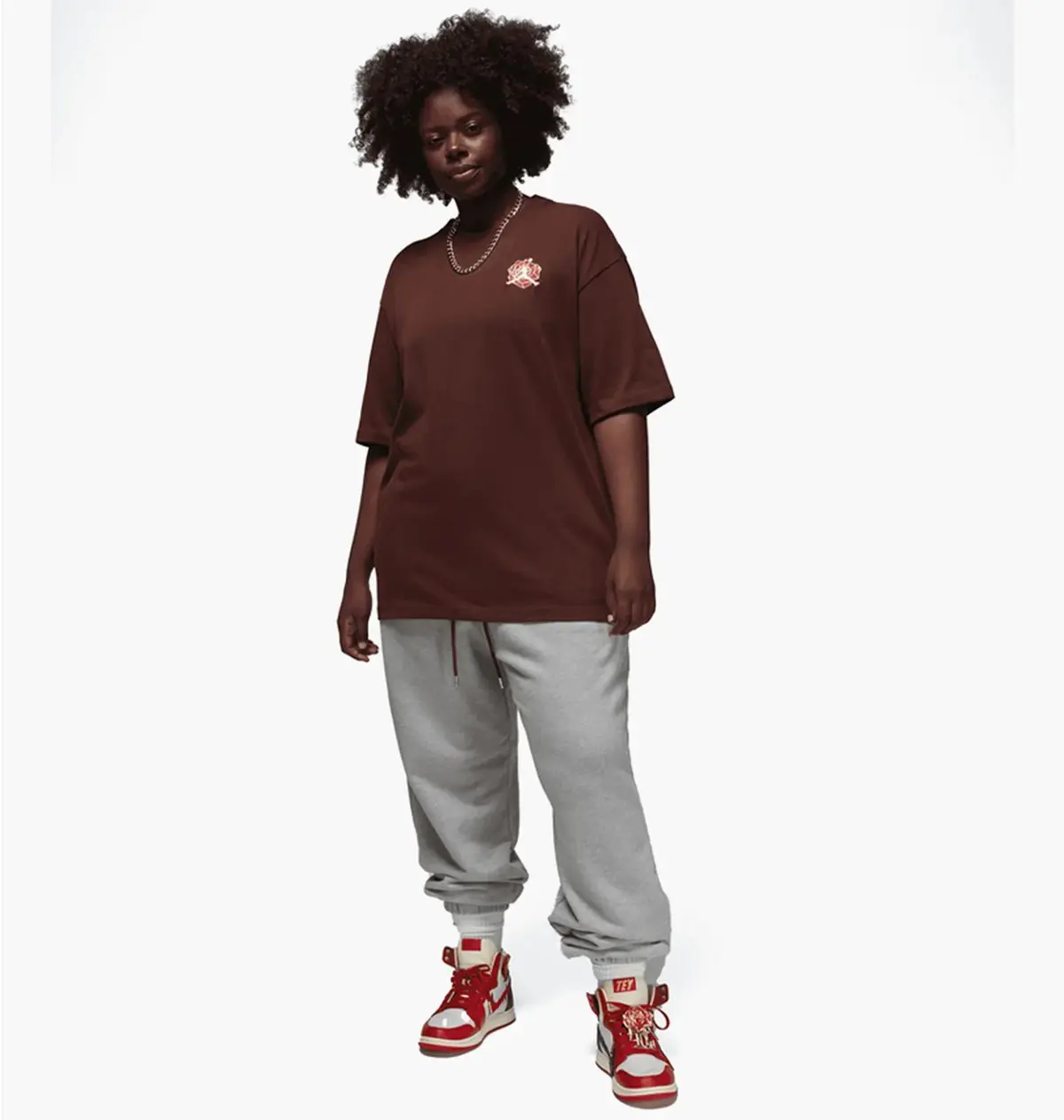 Футболка жіноча Jordan X Teyana Taylor Vintage T-Shirt