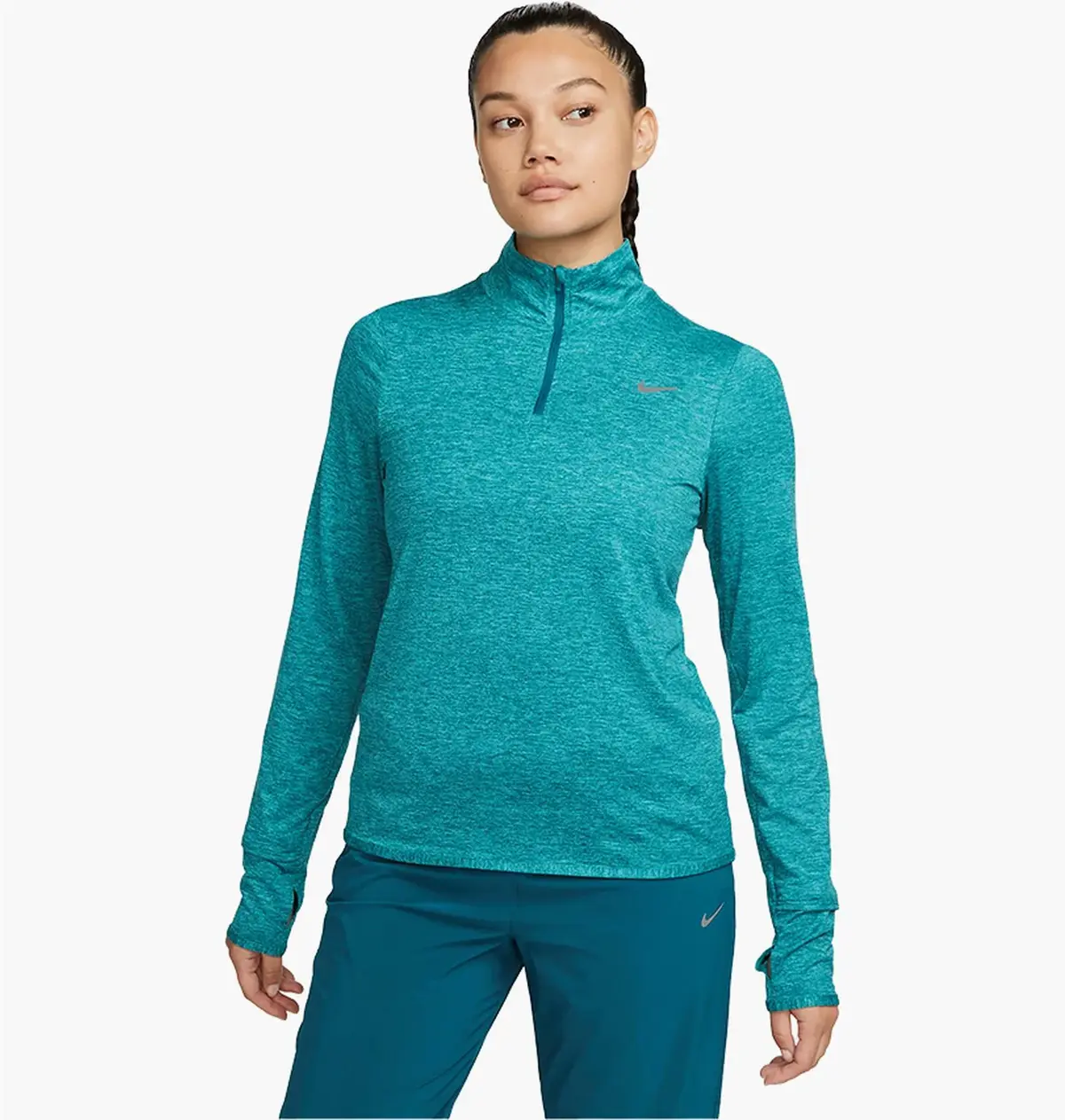 Кофта женские Nike 1/4 Dri-Fit Swift Uv Turquoise
