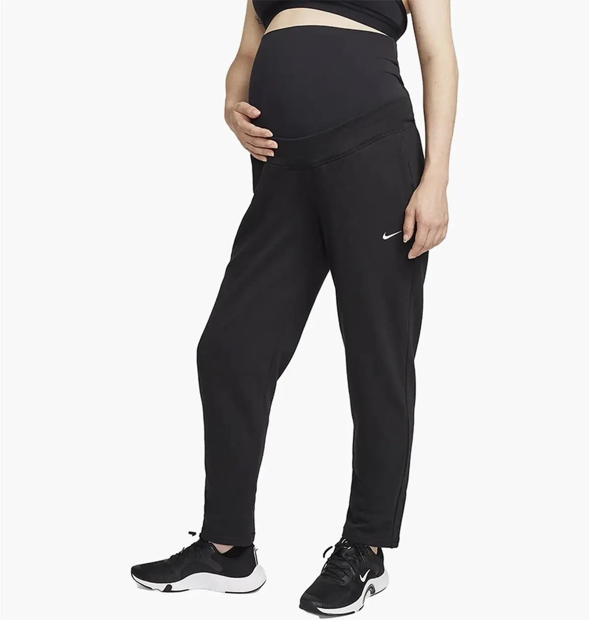 Брюки женские Nike One French Terry Pants Black